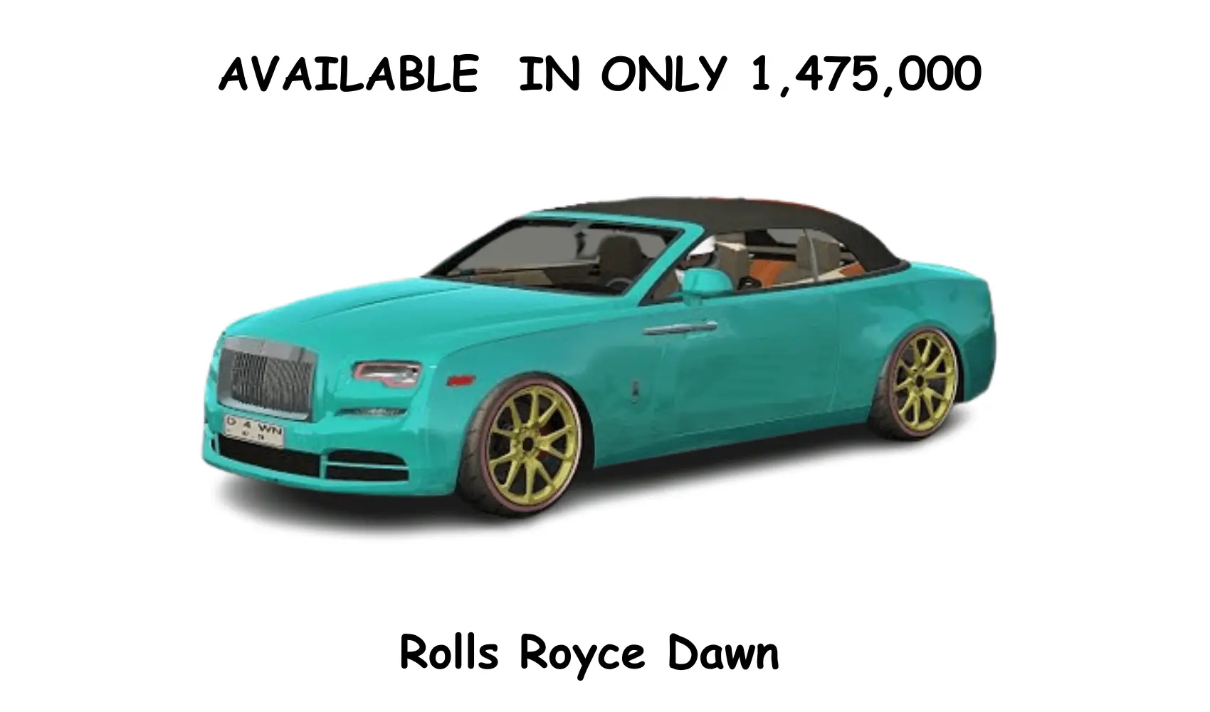 Rolls Royce Dawn Specs PRICE IN CAR PARKING MULTIPLAYER